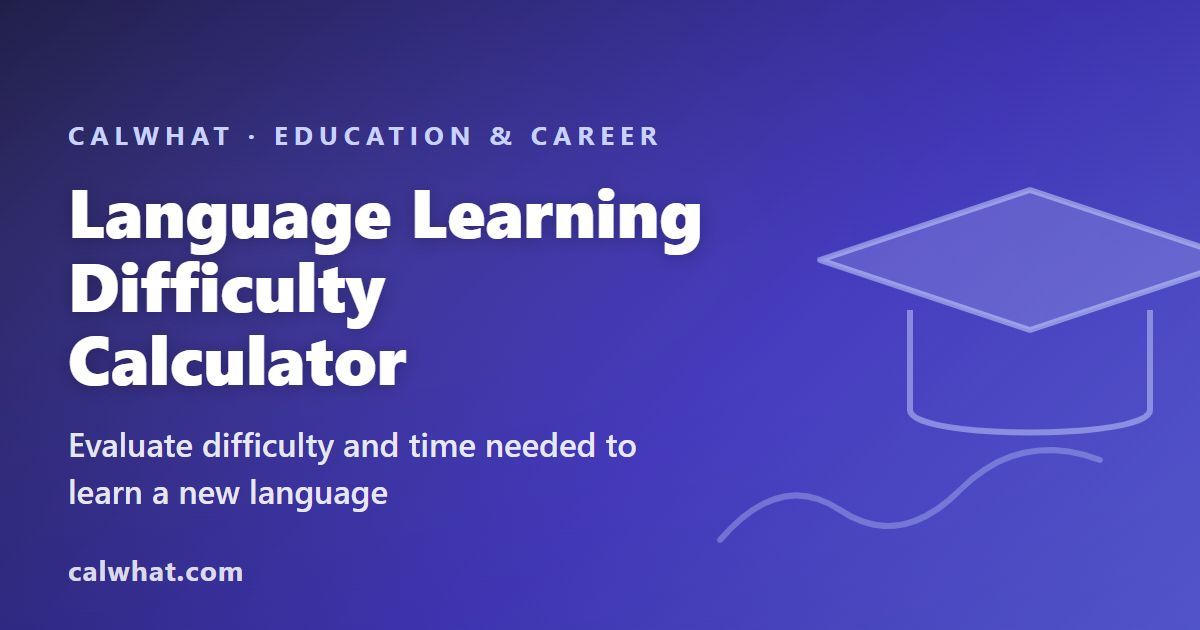 Fsi Language Difficulty Chart.pdf 語言學習難度計算器 - FSI 學習時數預估與規劃 | CalWhat